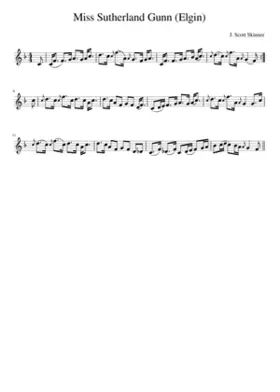 Miss Sutherland Gunn (Elgin)