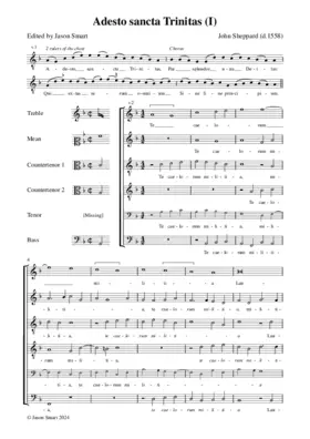 Adesto Sancta Trinitas (1st setting)