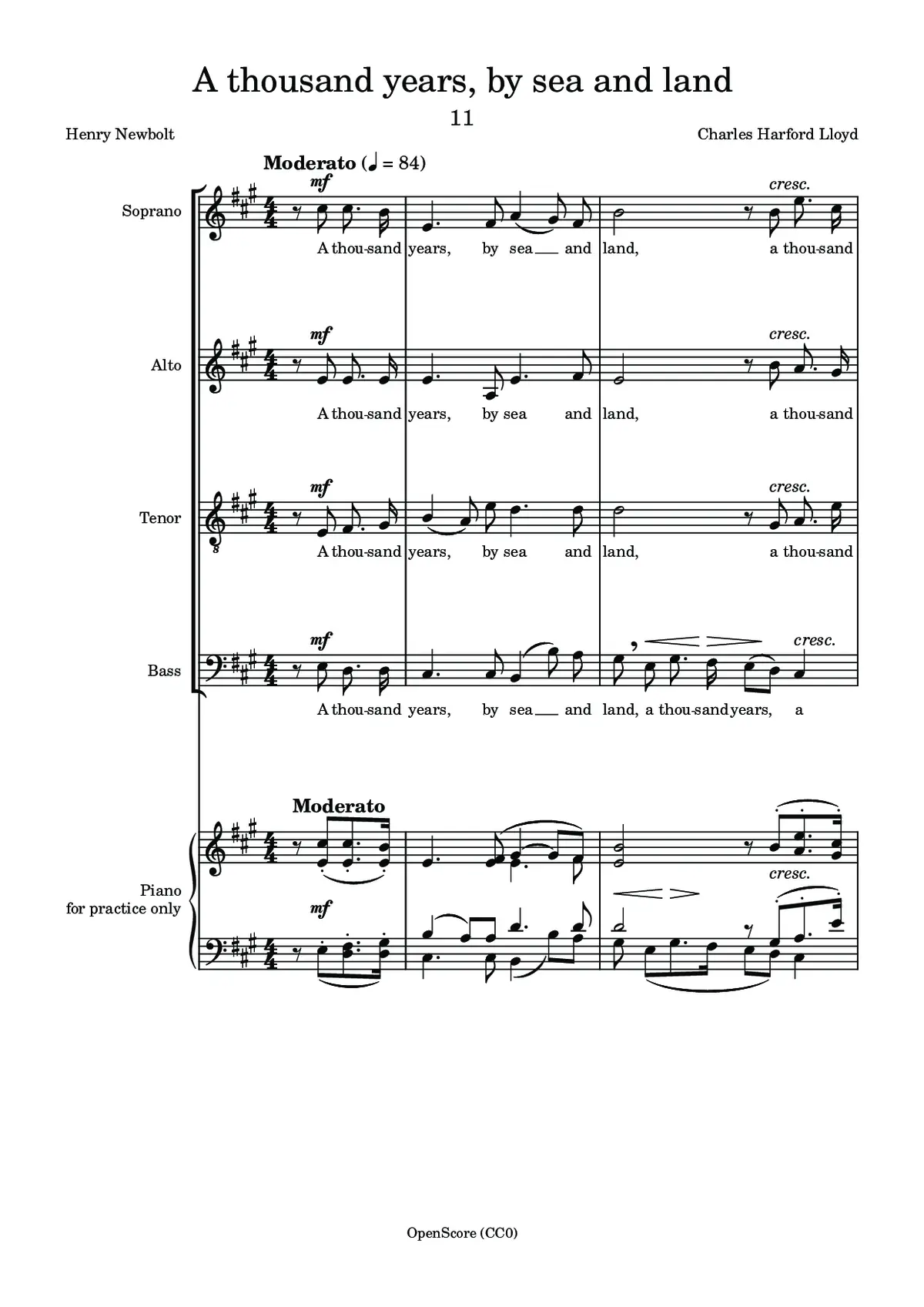A thousand years, by sea and land - Page 1