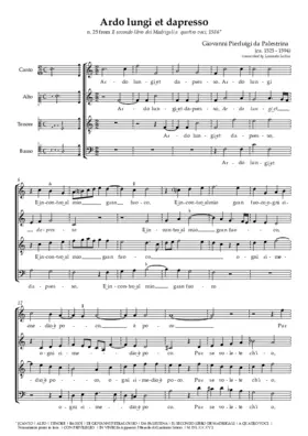 Ardo lungi et dapresso