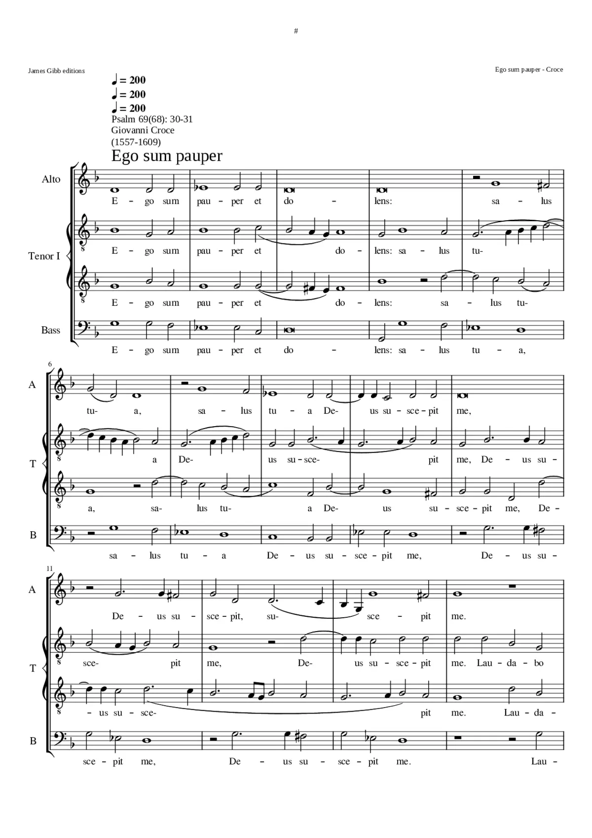 Ego sum pauper - Page 1