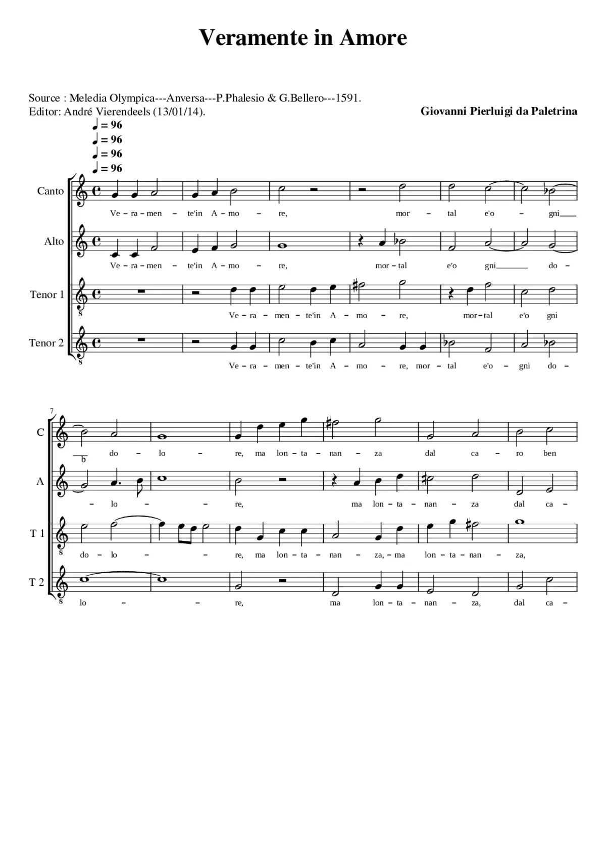 Veramente in amore - Page 1