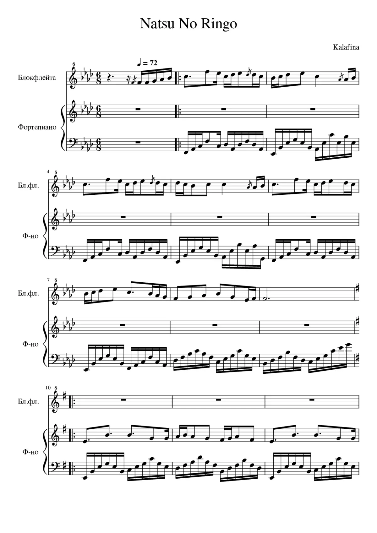 Natsu No Ringo (åãææª) - Page 1