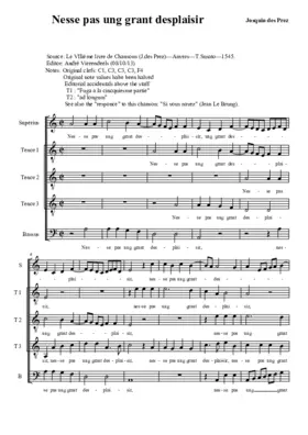 Nesse pas ung grant desplaisir