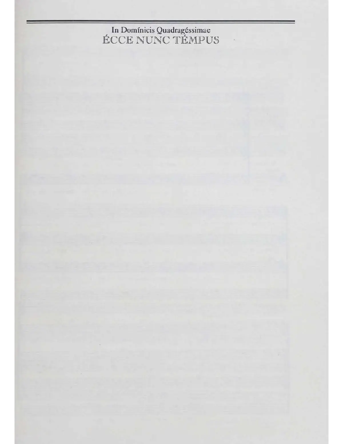 Ecce nunc tempus - Page 1