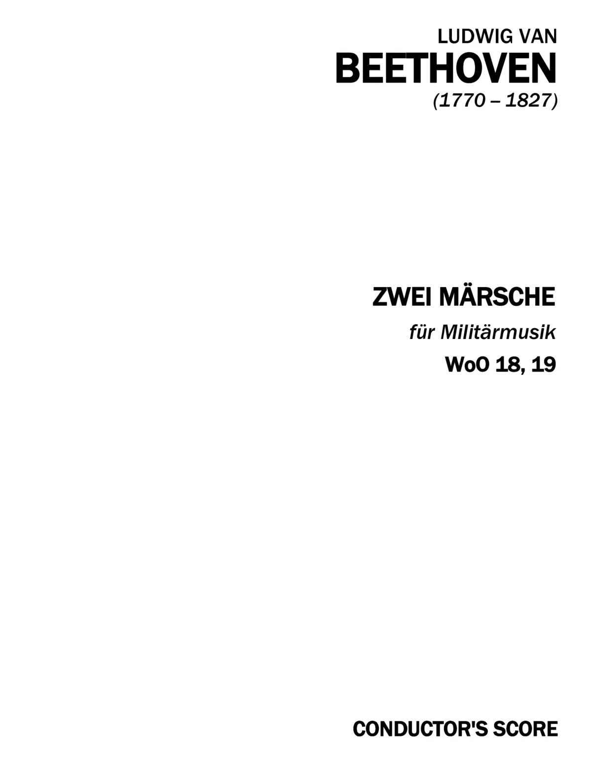 2 Marches for Military Band - Page 1