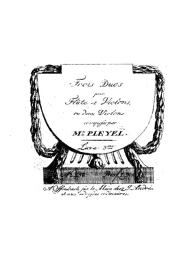 3 Duos for Flute and Violin or 2 Violins