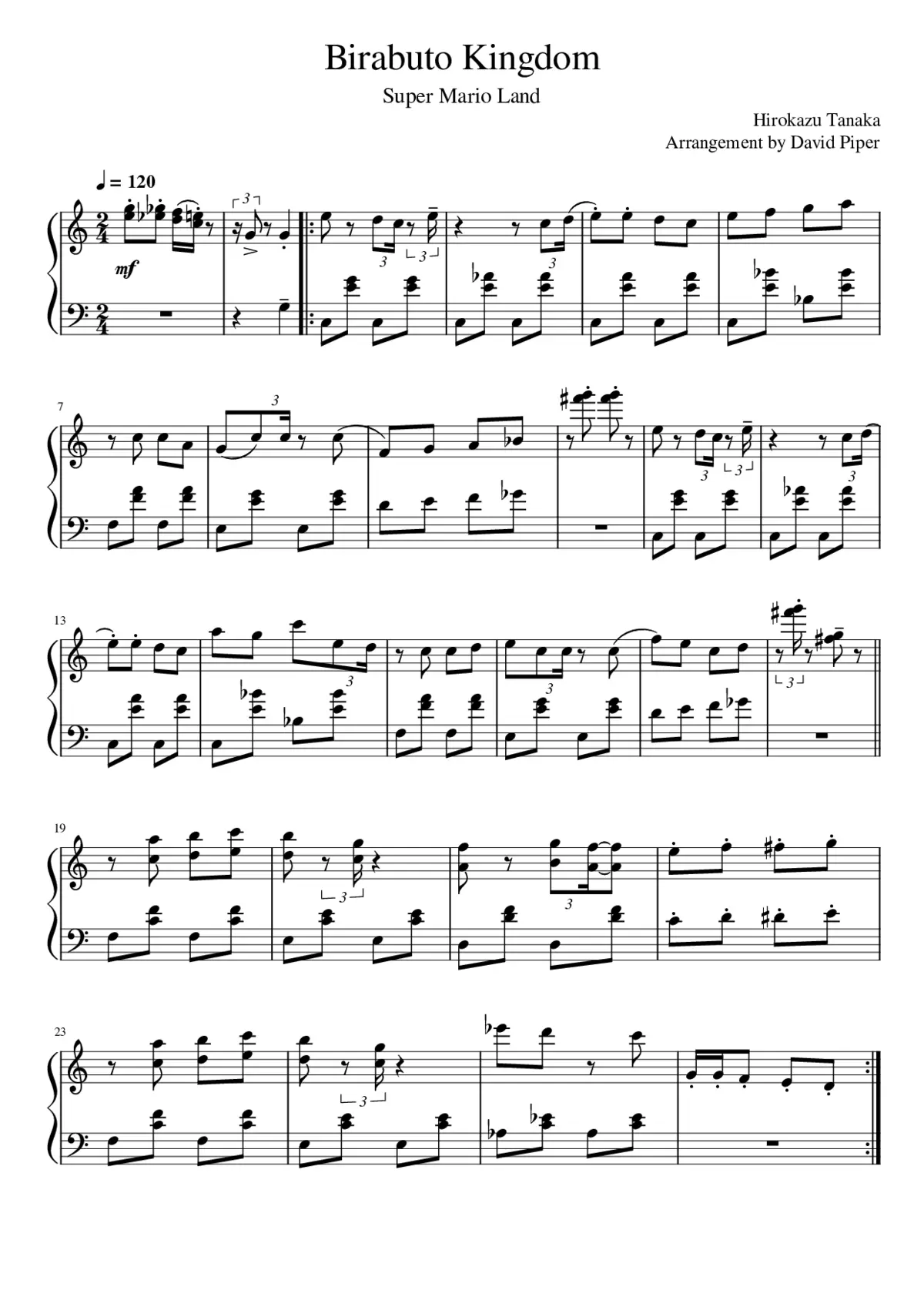 Birabuto Kingdom - Page 1