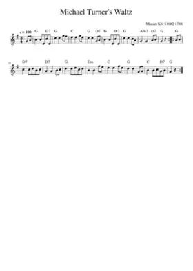 Michael Turner's Waltz