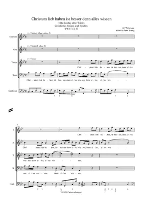 Christum lieb haben ist besser