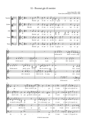 Bramai già di morire