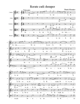 Rorate cœli desuper