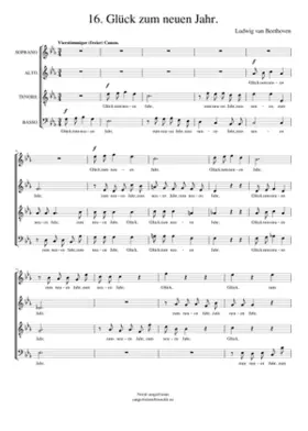 Glück zum neuen Jahr WoO 176