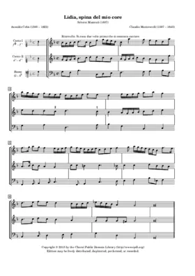 Lidia spina del mio core