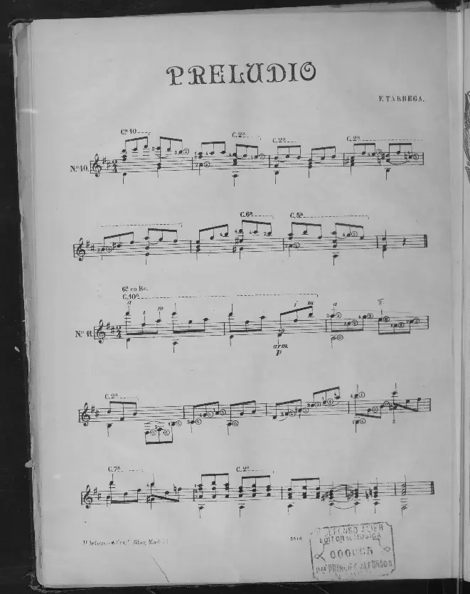 Preludio No.10 - Page 1