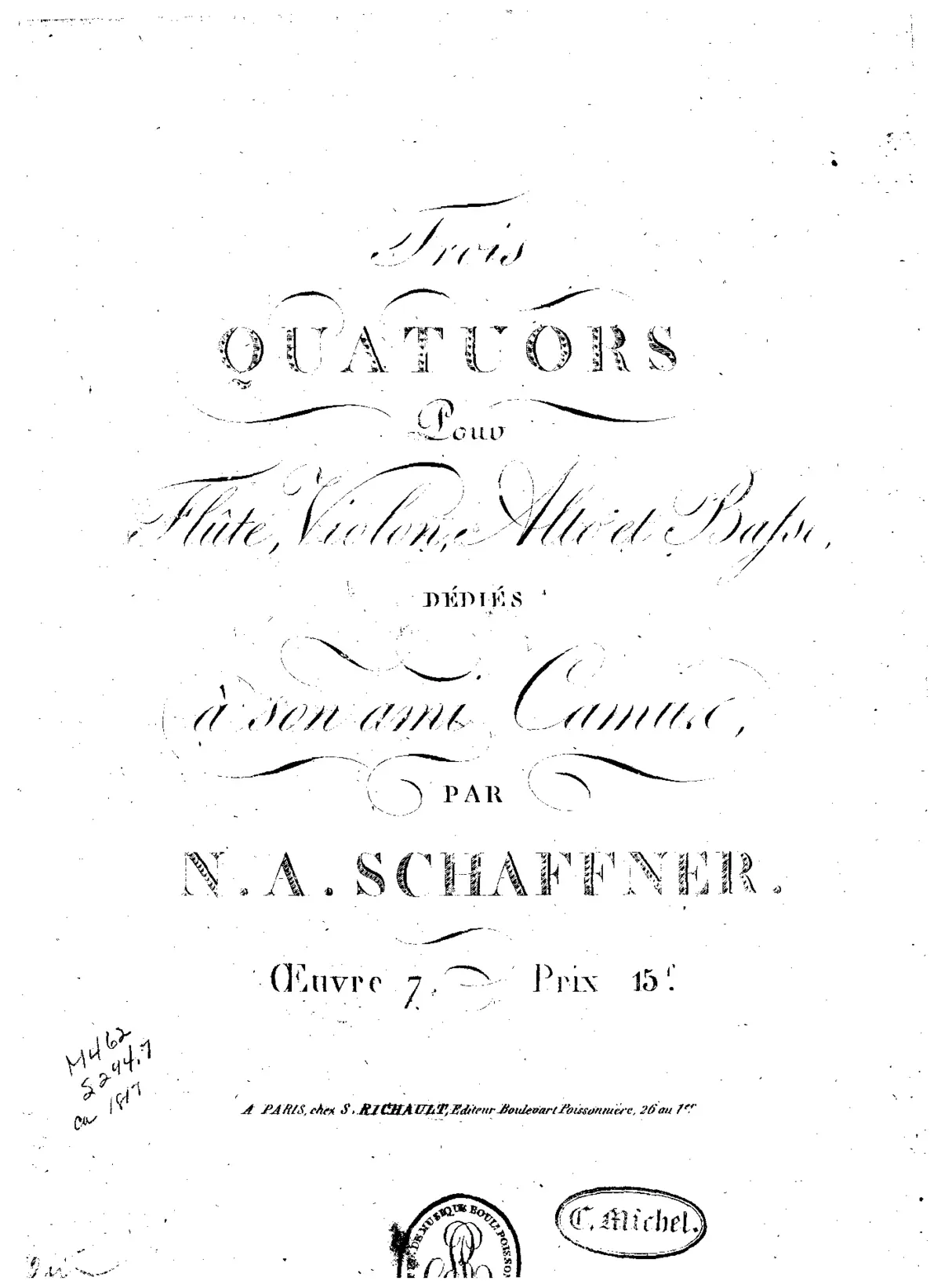 3 Flute Quartets - Page 1