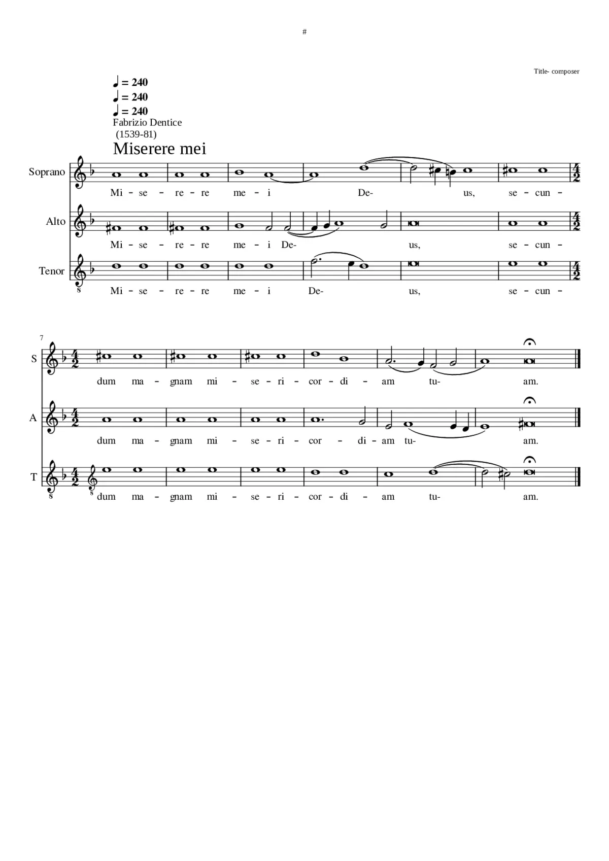 Miserere mei - Page 1