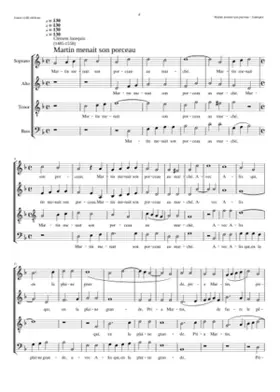 Martin menait son porceau au marché