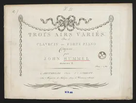 3 Sets of Variations for Piano