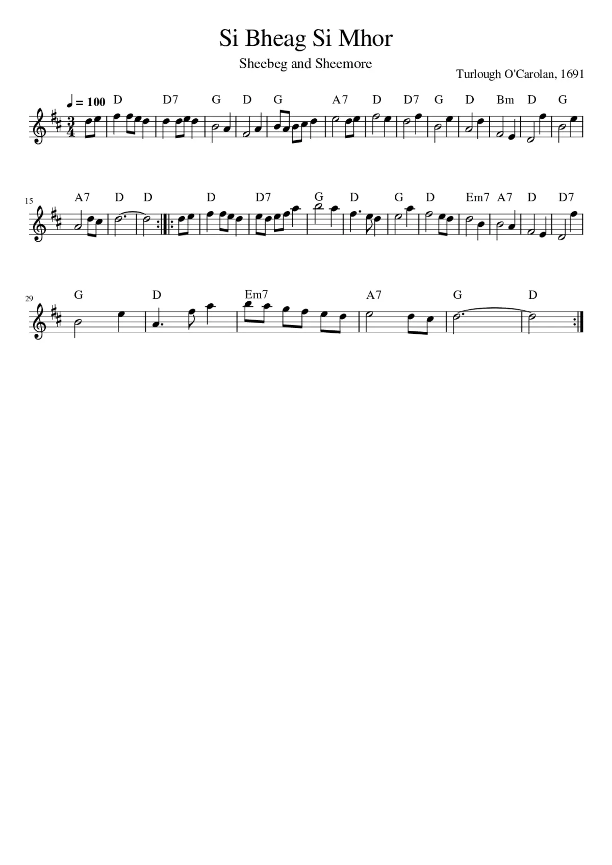 Si Bheag Si Mhor - Page 1