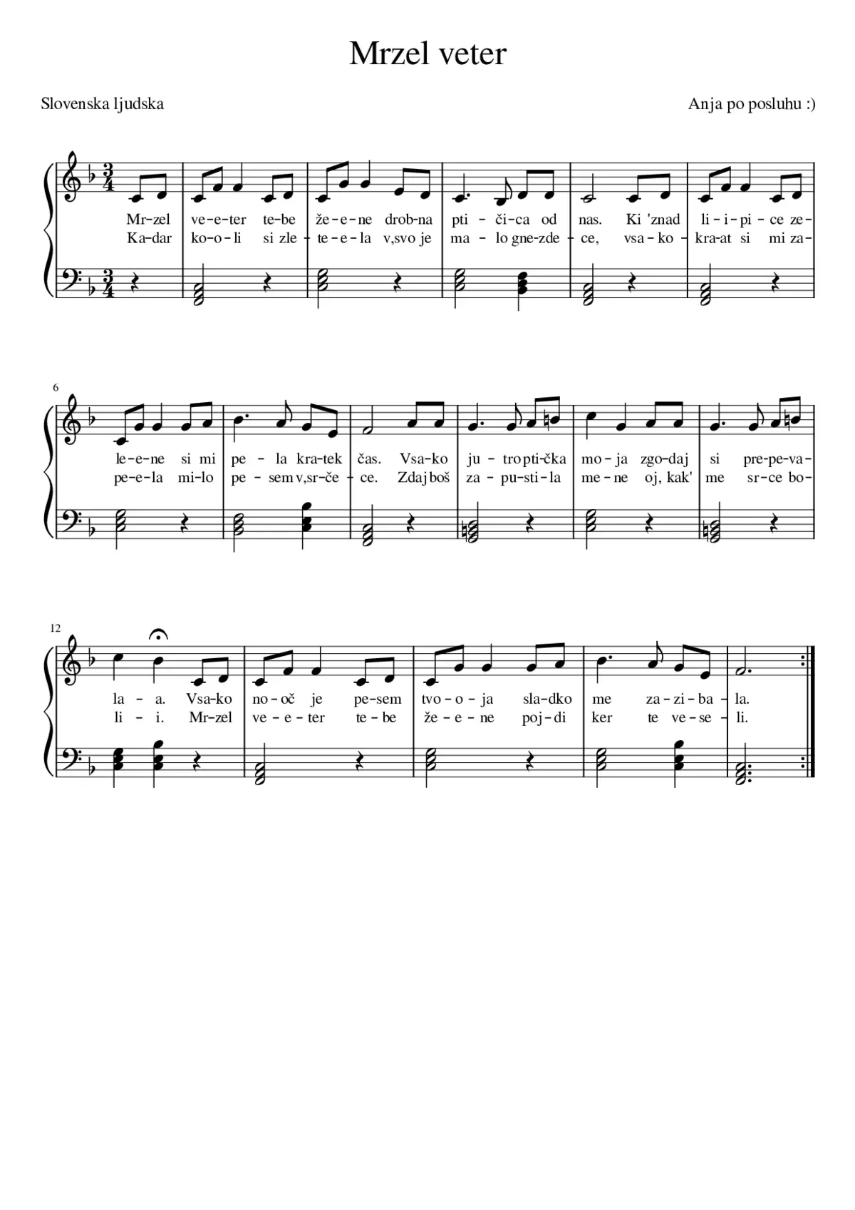 Mrzel Veter - Page 1