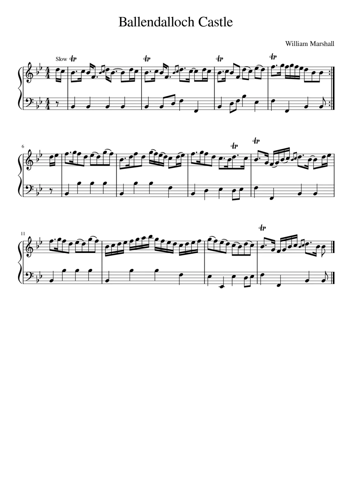 Ballendalloch Castle - Page 1