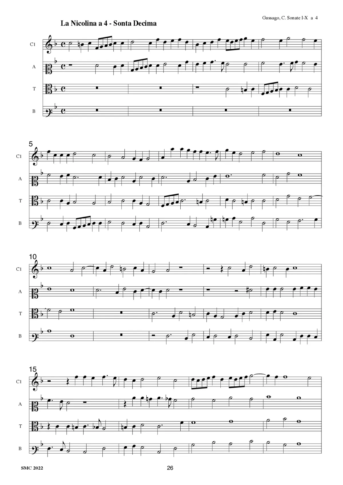 La Nicolina - Page 1