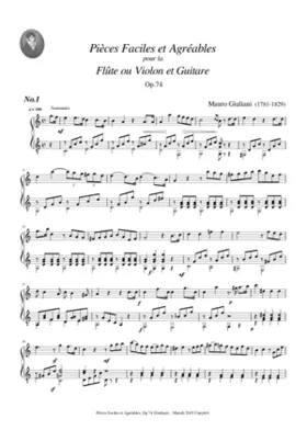 16 Pièces faciles et agréables Op.74