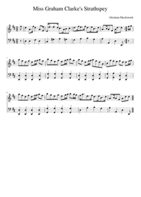 Miss Graham Clarke's Strathspey