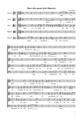 Haec dies quam fecit Dominus
