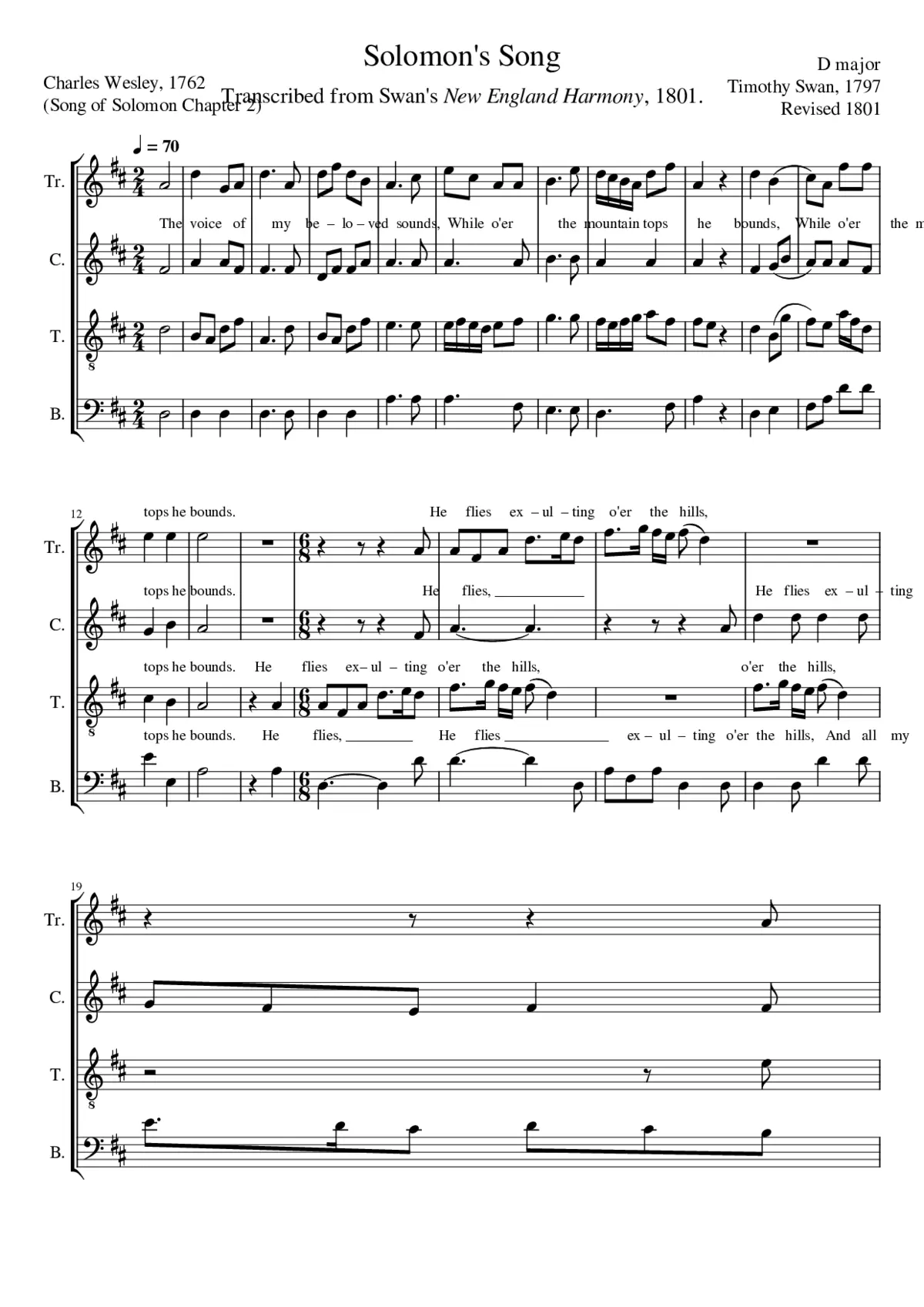 Solomon's Song - Page 1