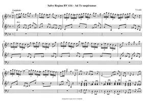 Salve Regina, RV 616