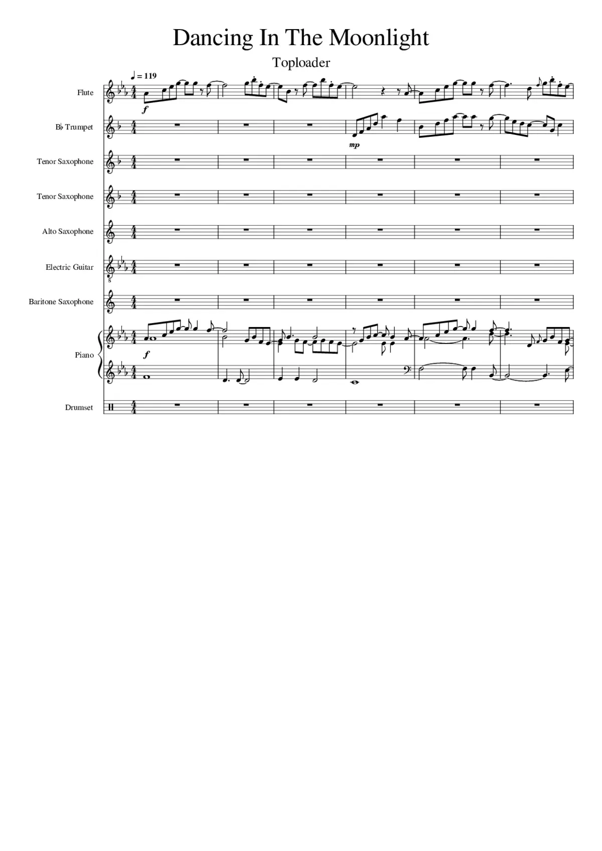 dancing in the moonlight - Page 1