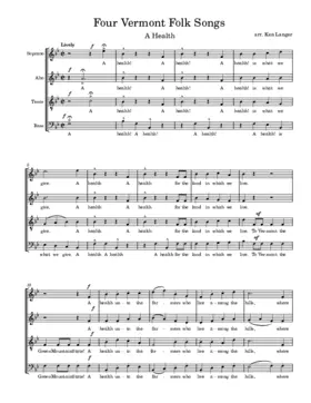 Vermont Songs: A health