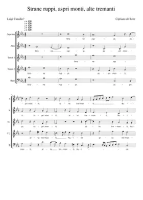 Strane ruppi aspri monti alte tremanti