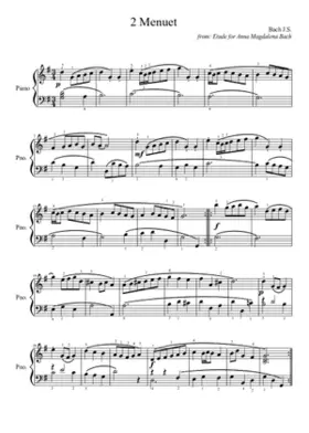 3 Minuets BWV 841-843