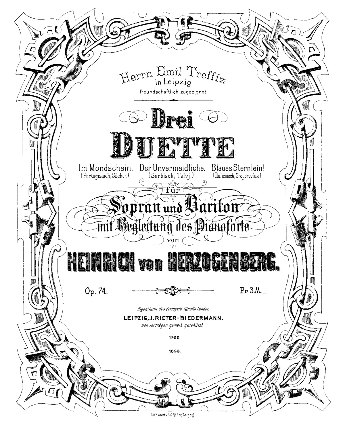 3 Duette - Page 1