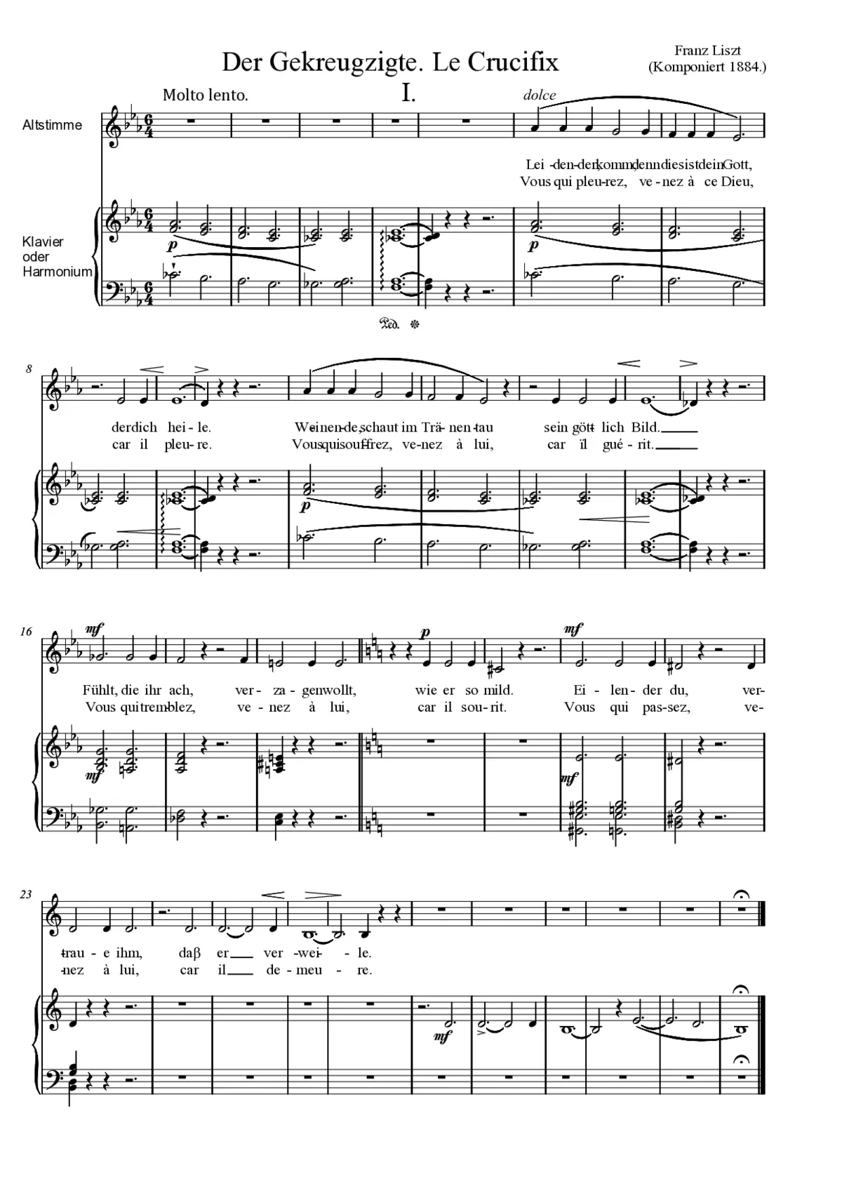 Der Gekreuzigte (Le Crucifix) - Page 1