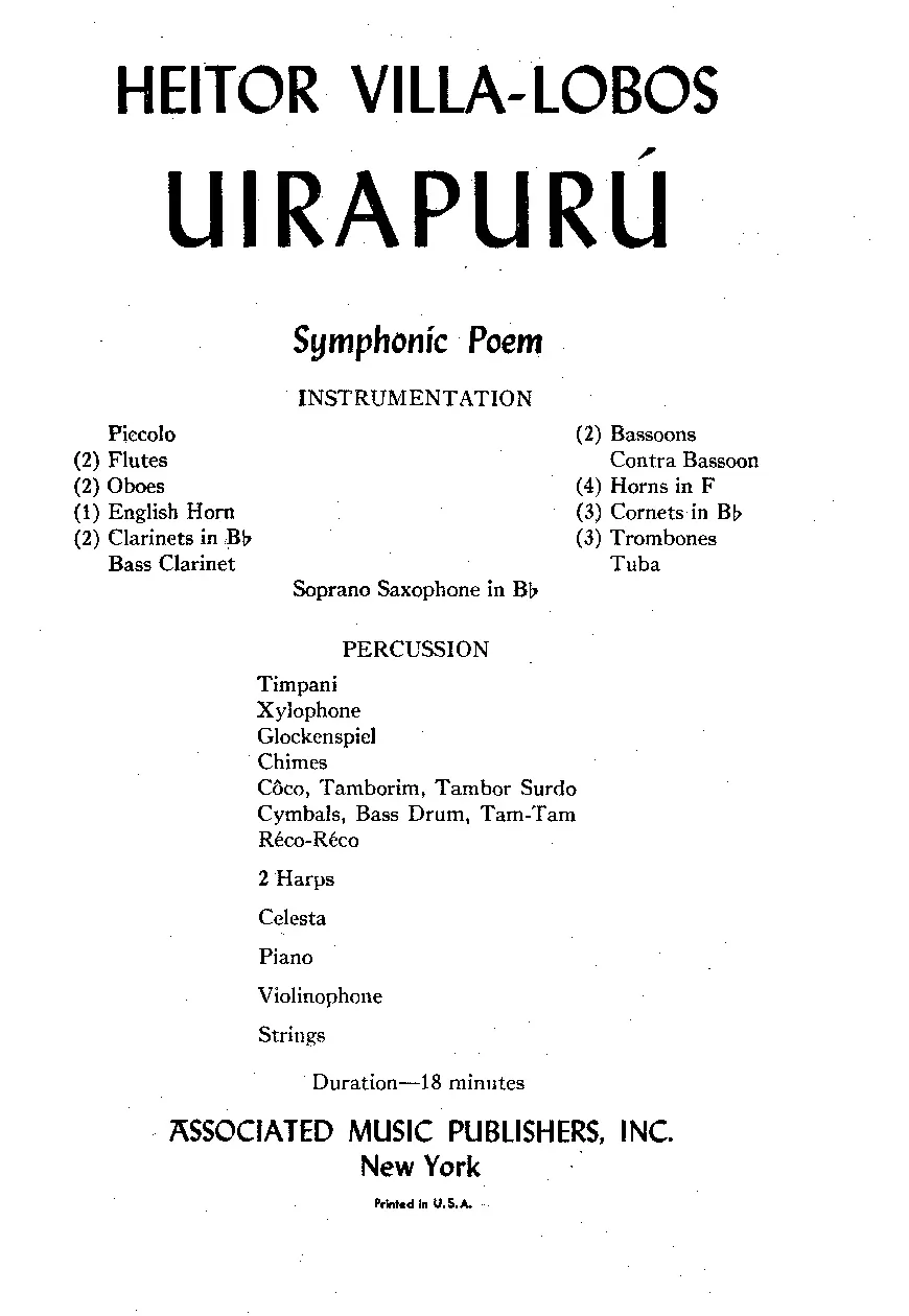 Uirapuru - Page 1