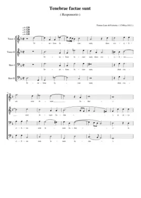 Tenebrae factae sunt