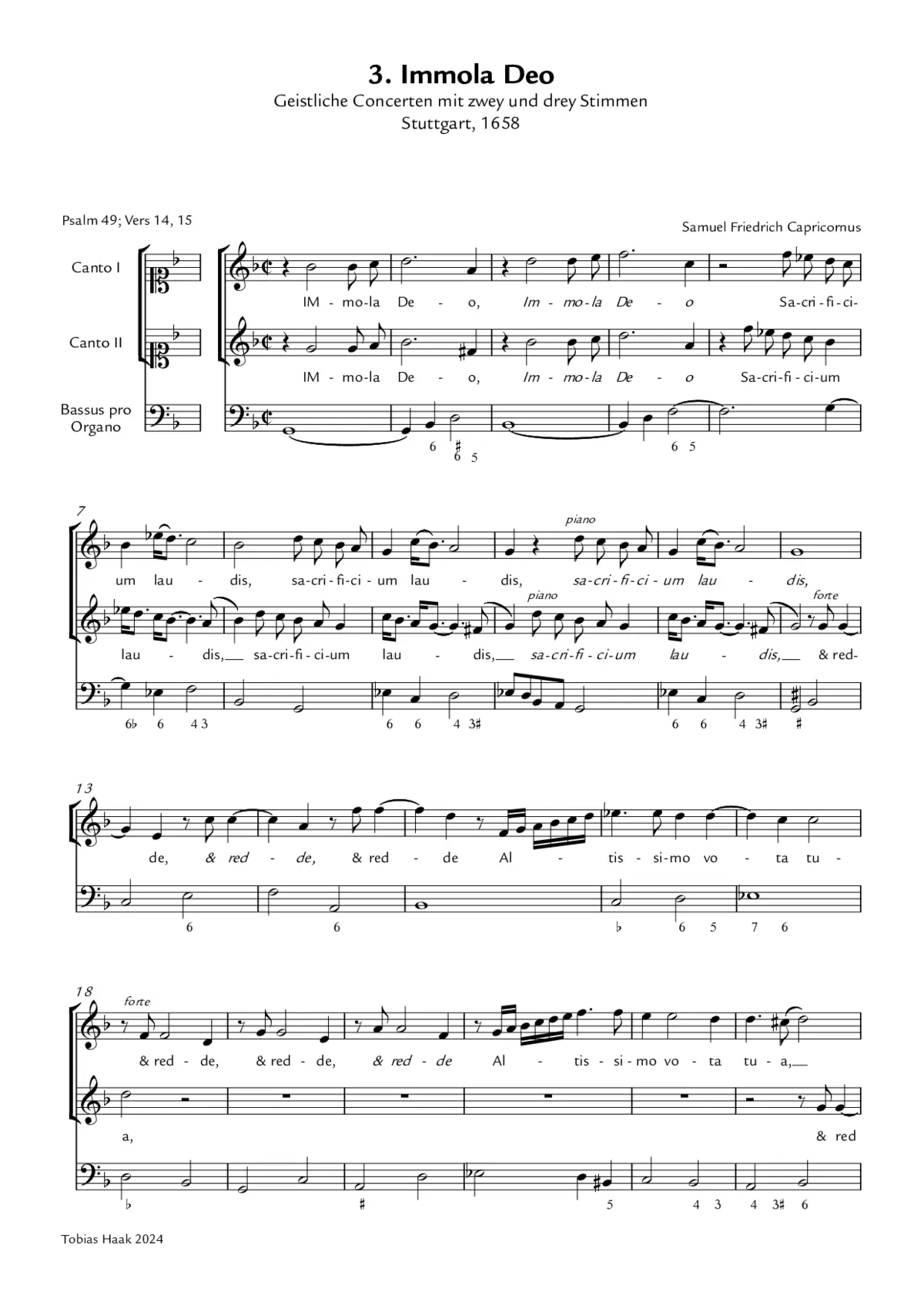 Immola Deo - Page 1