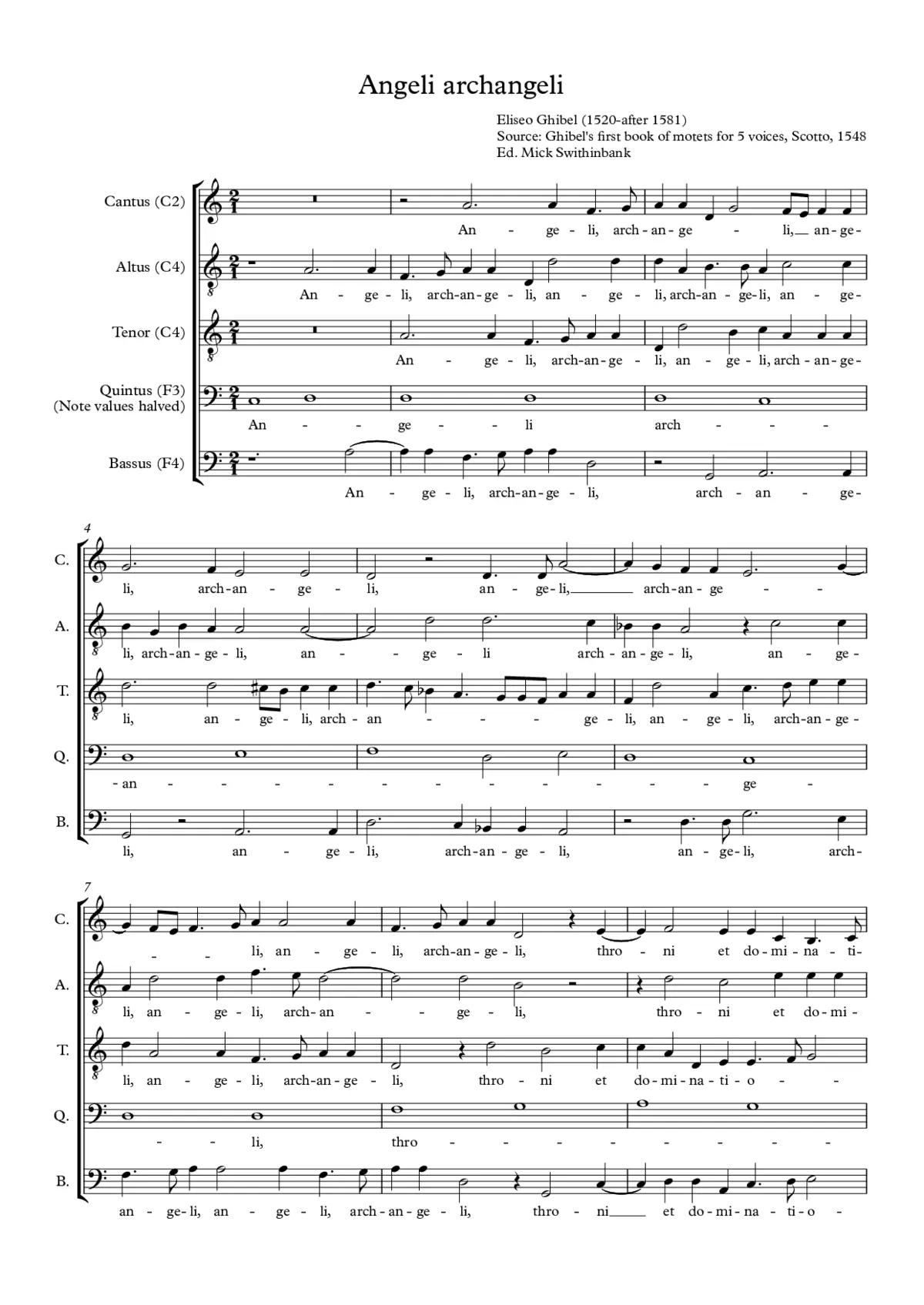 Angeli archangeli - Page 1