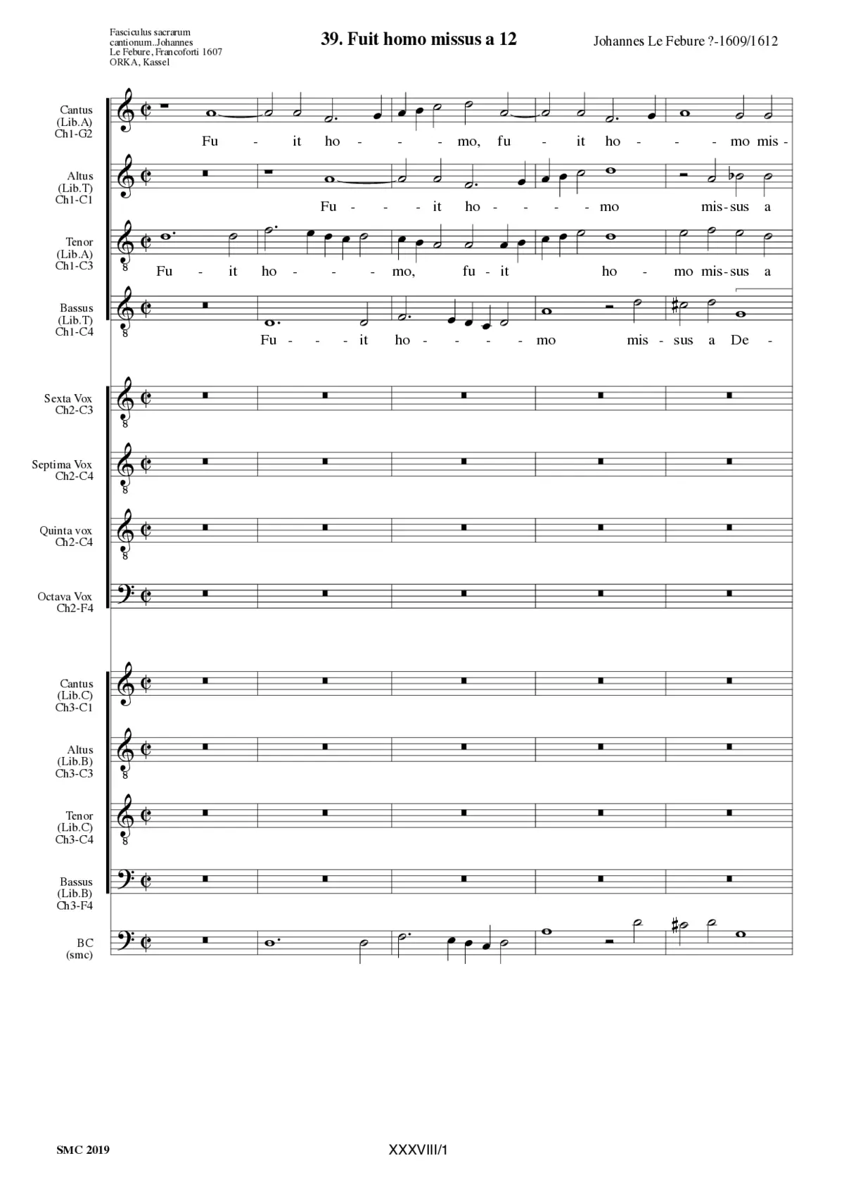 Fuit homo missus - Page 1