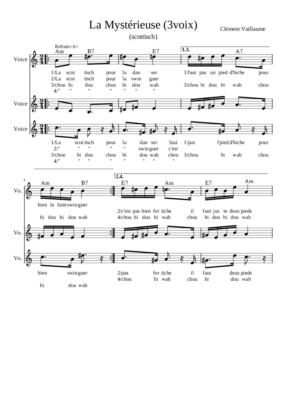 La Mystérieuse - Page 1