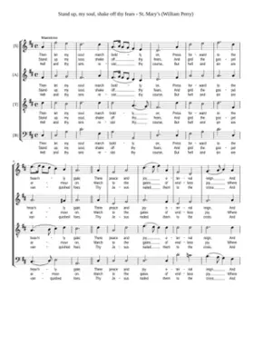 Stand up my soul shake off thy fears