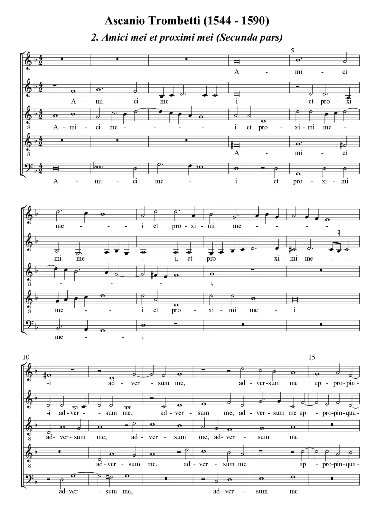 Amici mei et proximi mei - Page 1