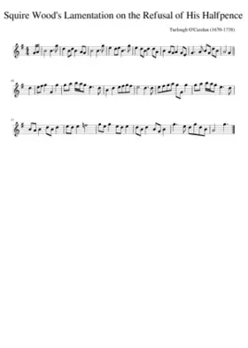 Squire Wood's Lamentation on the Refusal of His Halfpence