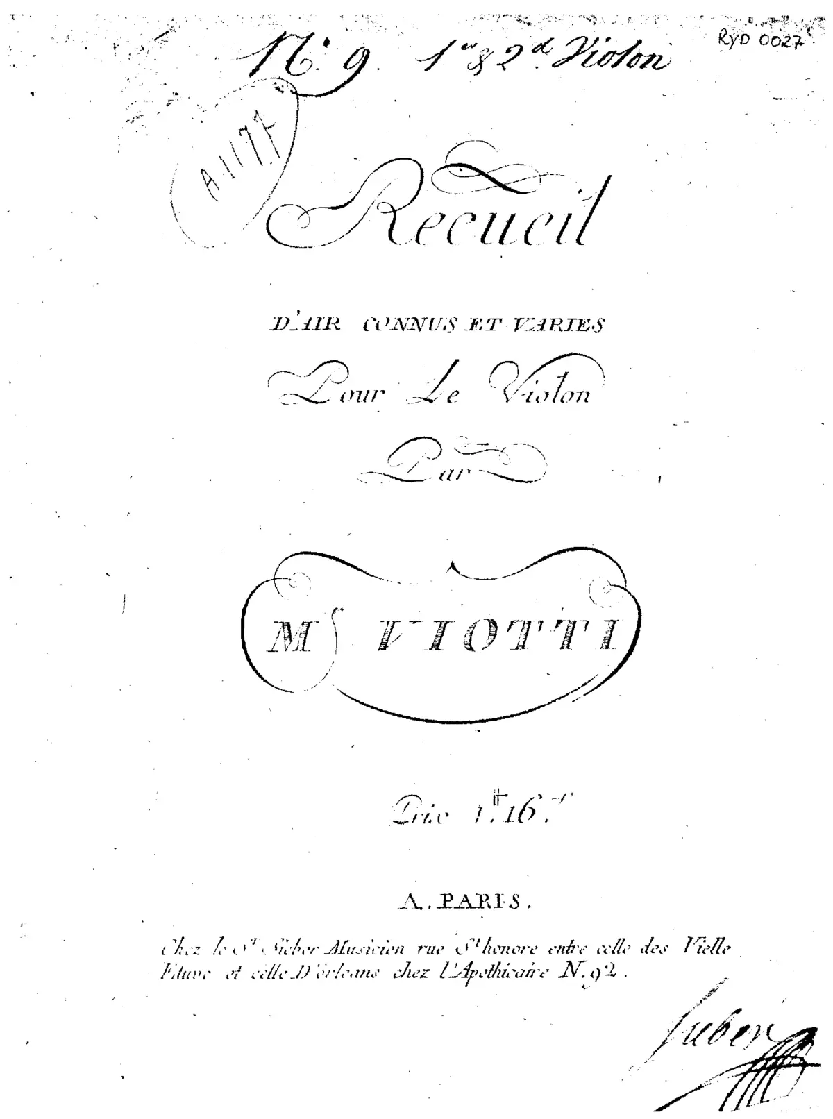 3 Airs connus et variés - Page 1