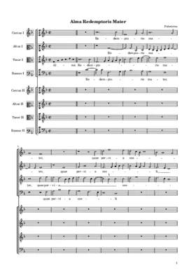 Alma Redemptoris Mater a 8 (Capella Giulia ms)