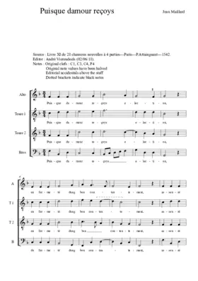 Puisque d'amour recoys election